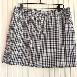 IZOD Golf Plaid Skort Size 10 Stretch Tennis Skirt Shorts Preppy‎ Y2K Athleisure